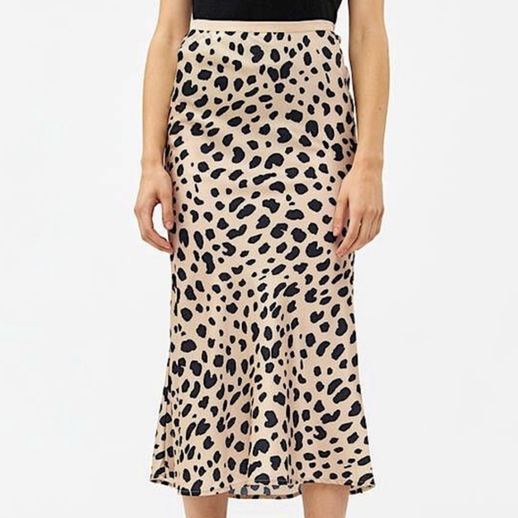 stelen Dresses & Skirts - NWT Stelen Madina Slip Skirt in Cheetah